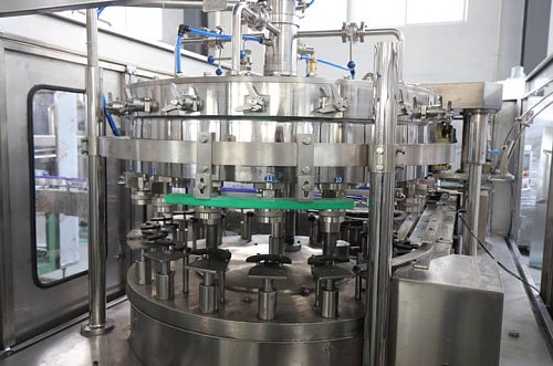 Моноблок розлива и укупора  в жестяную банку GBF12-4, 3 000 бан/час